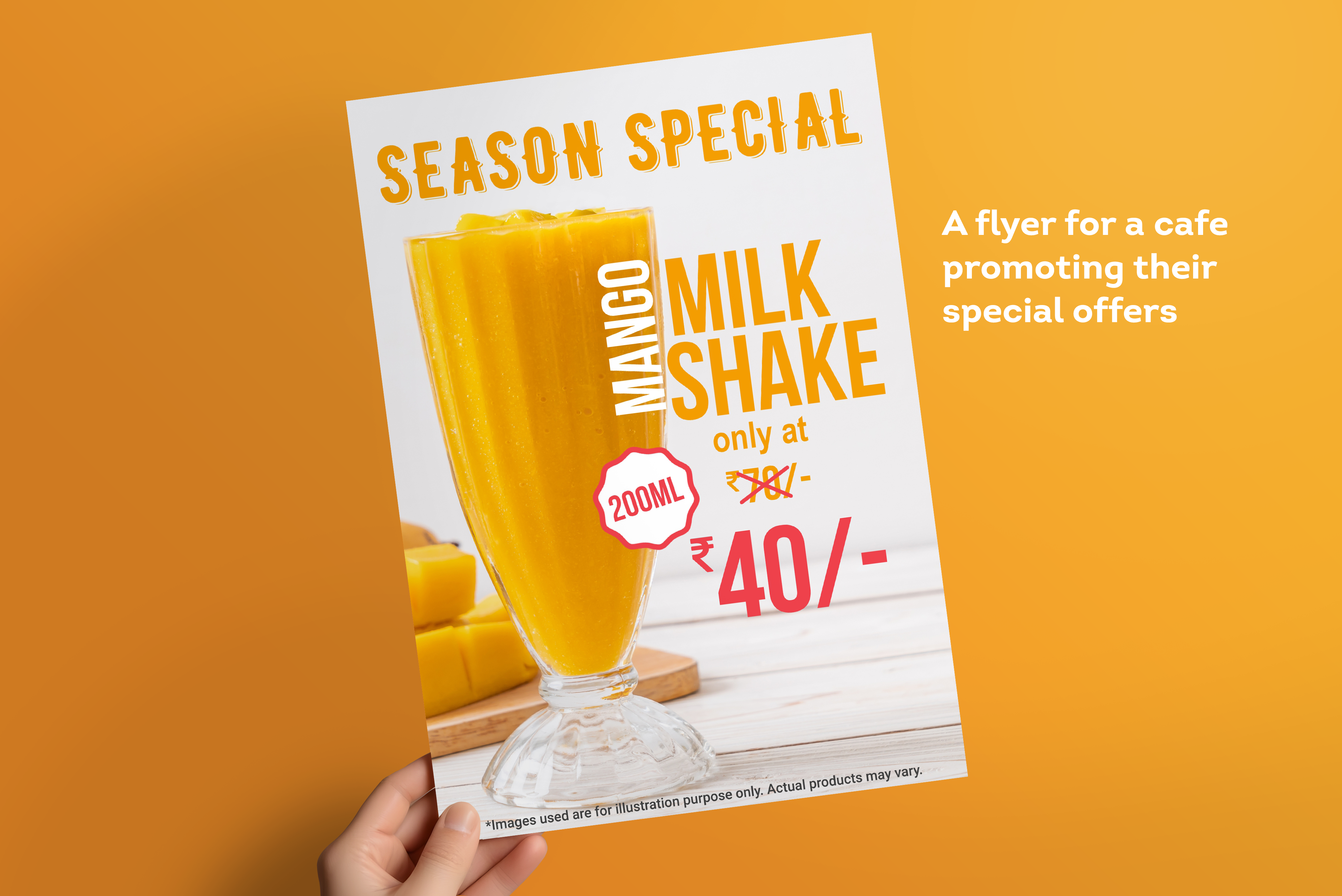 flyer for mango season